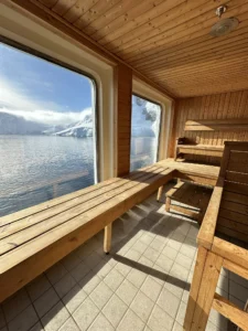 Sauna na Antarktydzie